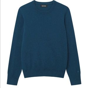 Naadam Cashmere Crew S Peacock